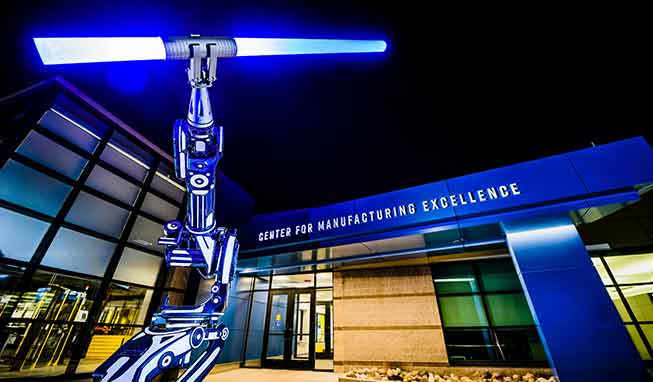 Center for Manufacturing Excellence building exterior