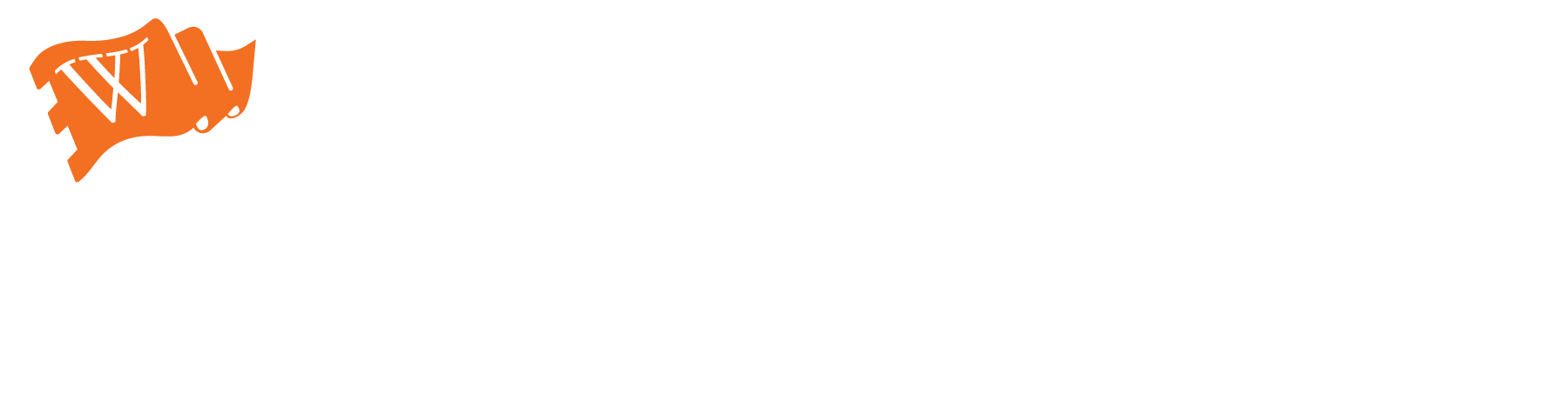 Experience More tagline logo - text with waving flag